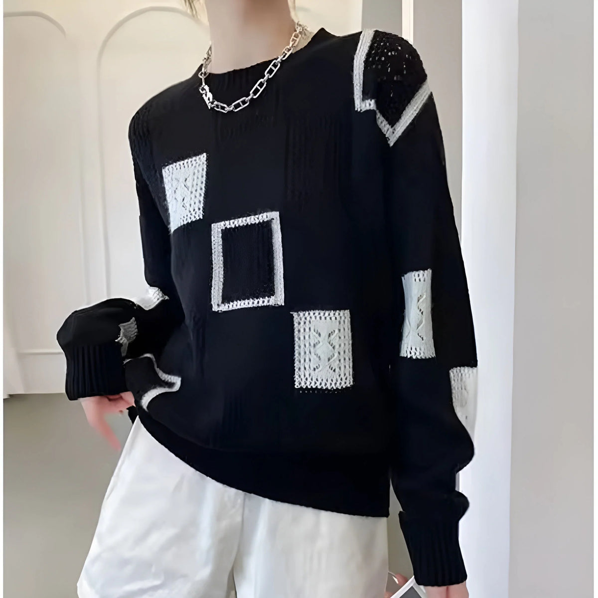 Britte Soft Knit Sweater Lightweight Warm Pullover 2