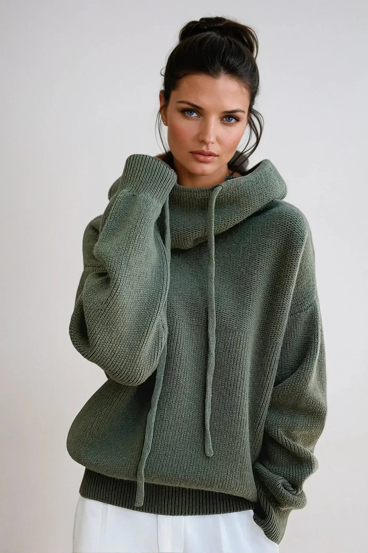 Marielle Turtleneck Sweater Women’s Relaxed Fit Knit 0