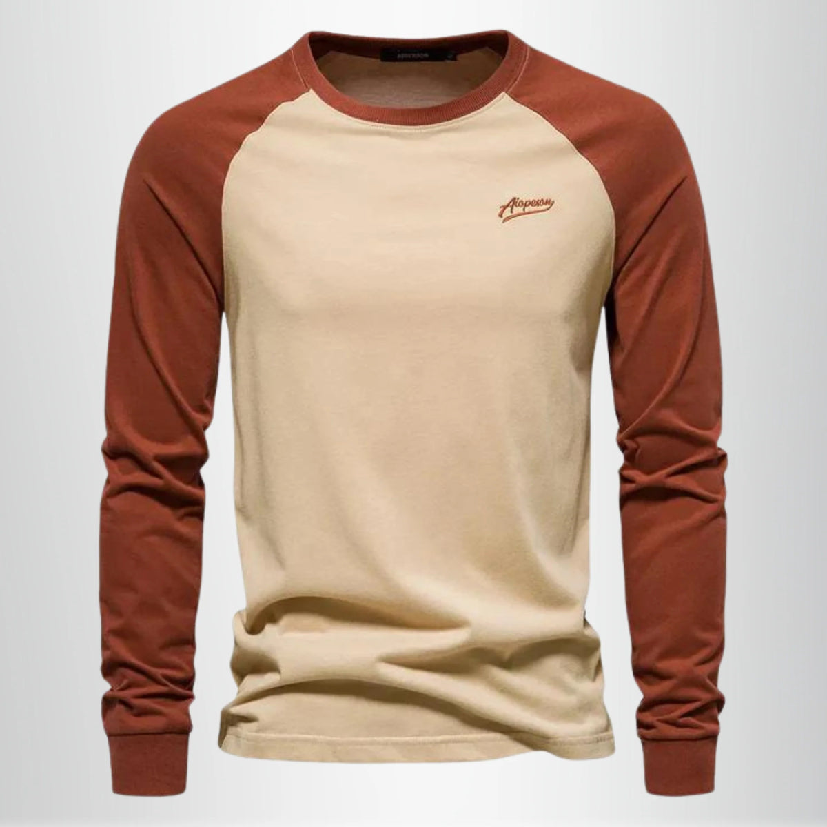 Men's Merino Wool Raglan Shirt – Breathable Comfort for Active Days 4