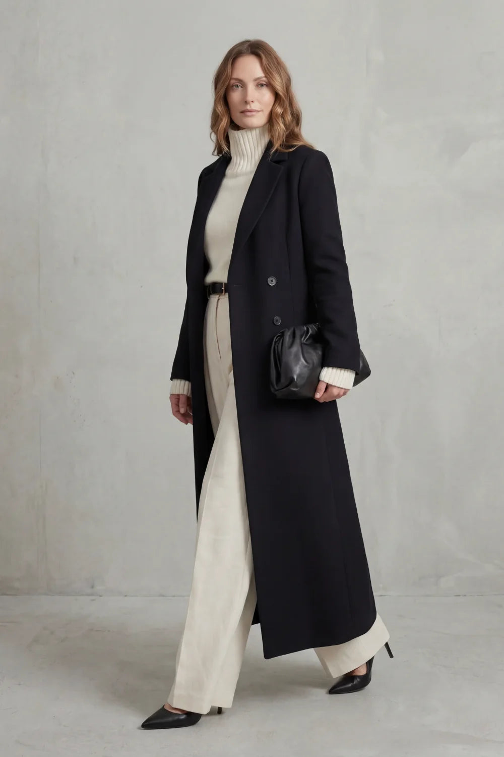 Vivienne | Women's Custom-Fit Long Wool Coat 2