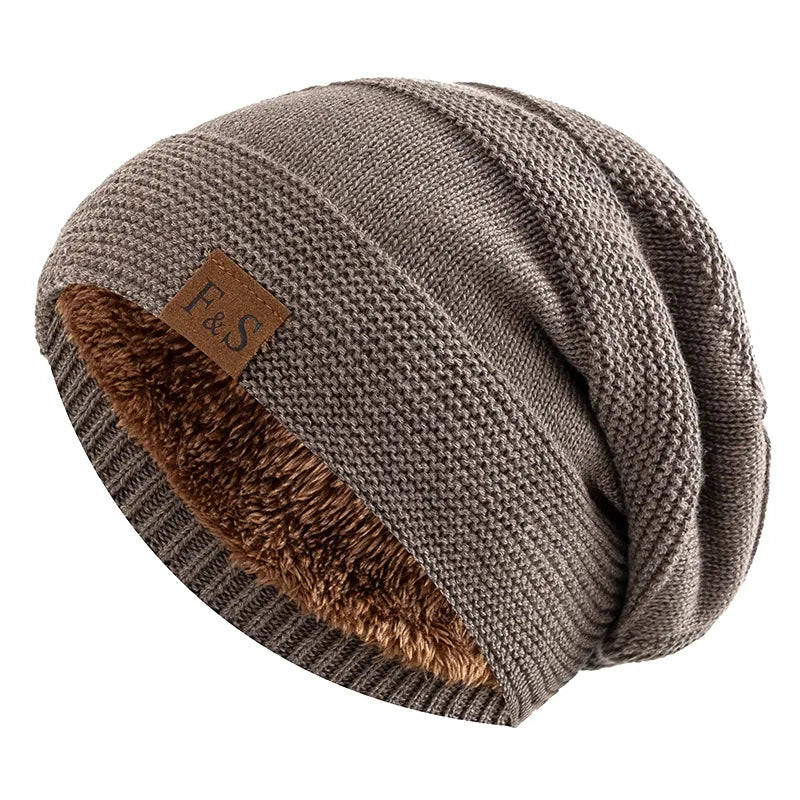 Warm Winter Beanie with Fleece Lining ? Cozy Style for Cold Days 0