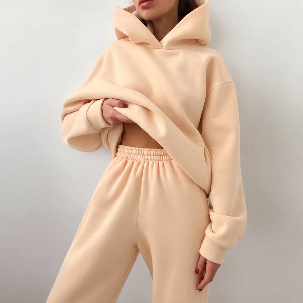 Women's Jogging Set with Zipper Jacket | Tracksuits for Women 1