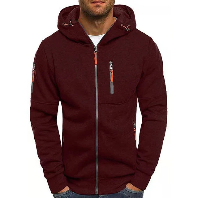 Men's Cotton Zip-Up Hoodie ? Comfort and Style for Active Days 3
