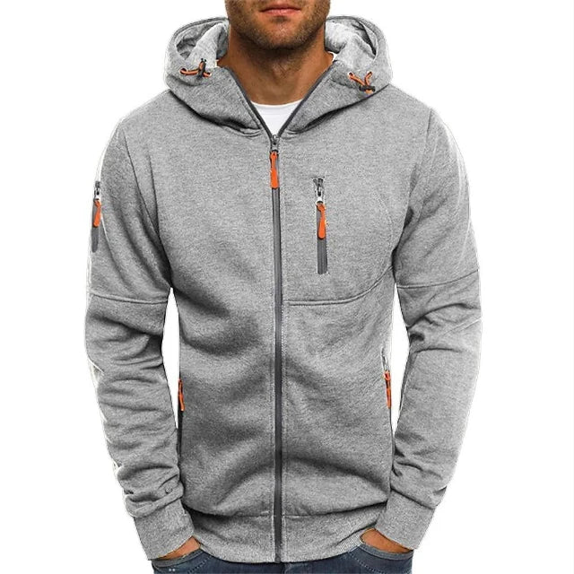 Men's Cotton Zip-Up Hoodie ? Comfort and Style for Active Days 4