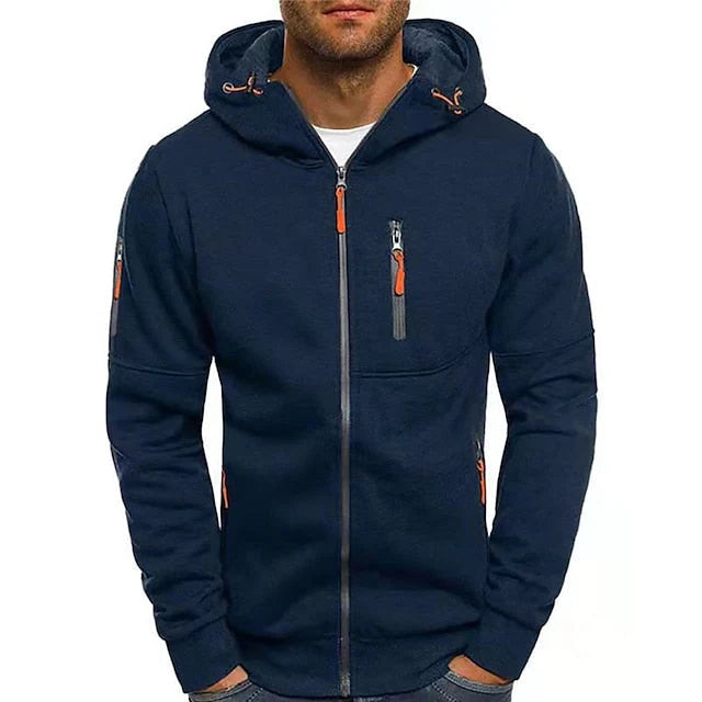 Men's Cotton Zip-Up Hoodie ? Comfort and Style for Active Days 5