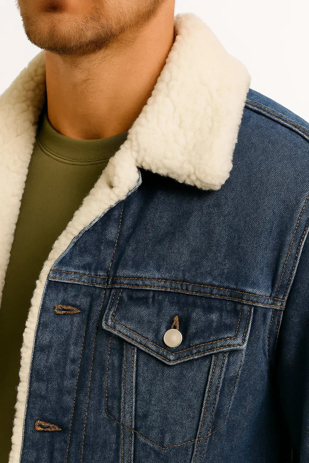 Men's Fleece-Lined Winter Jacket | Casual Loose Fit Coats 1