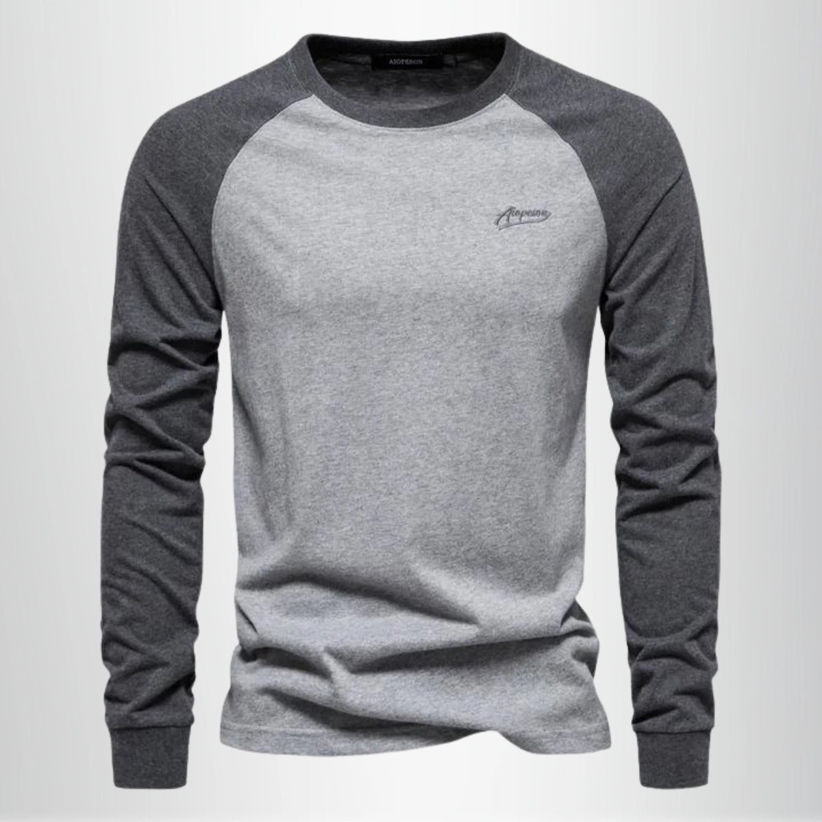 Men's Merino Wool Raglan Shirt – Breathable Comfort for Active Days 1