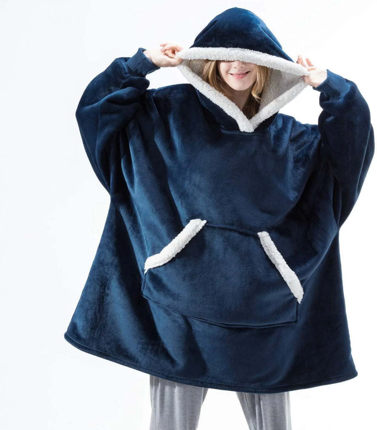 Oversized Hooded Wearable Blanket | Cozy Sweatshirt 15