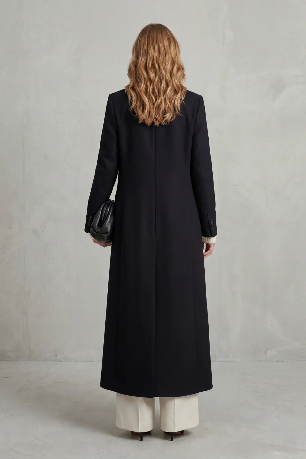 Vivienne | Women's Custom-Fit Long Wool Coat 3