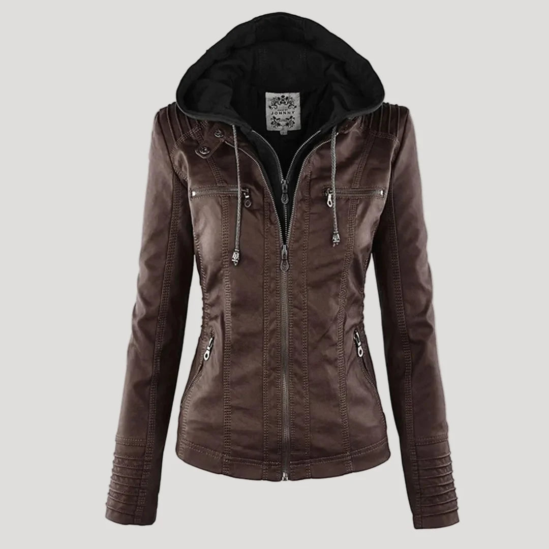 Weatherproof Faux Leather Jacket Women | Women's Jacket 10