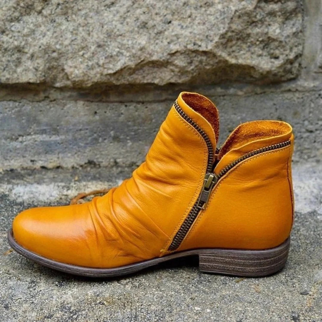 Women's Wide-Fit Orthopedic Boots | Gel Sole 4 cm Heel 4